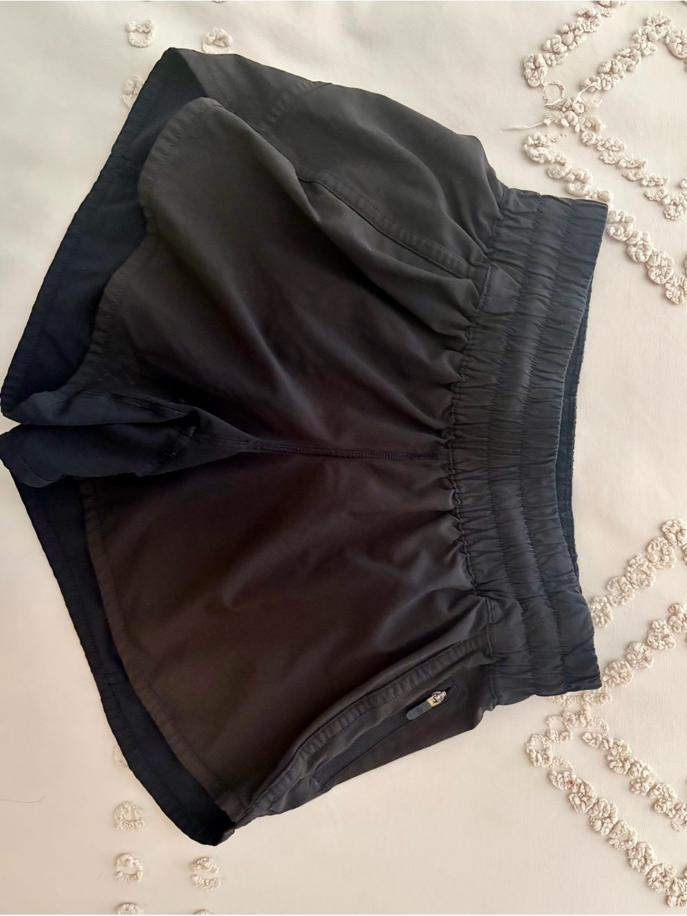Lululemon Black “Track That” Shorts